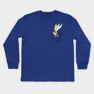 Shirt Pocket Tink Kids Long Sleeve T-Shirt